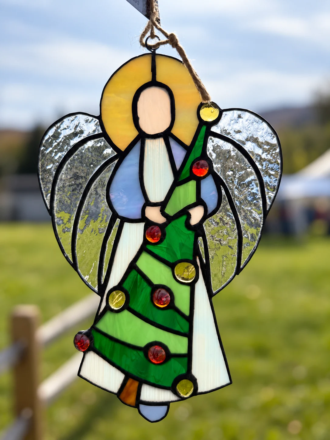 Christmas tree angel