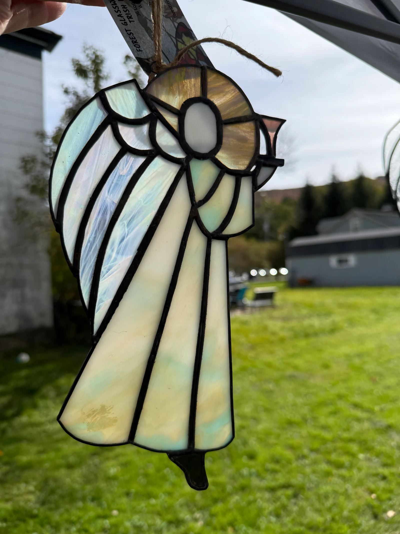 Praying angel — original photograph